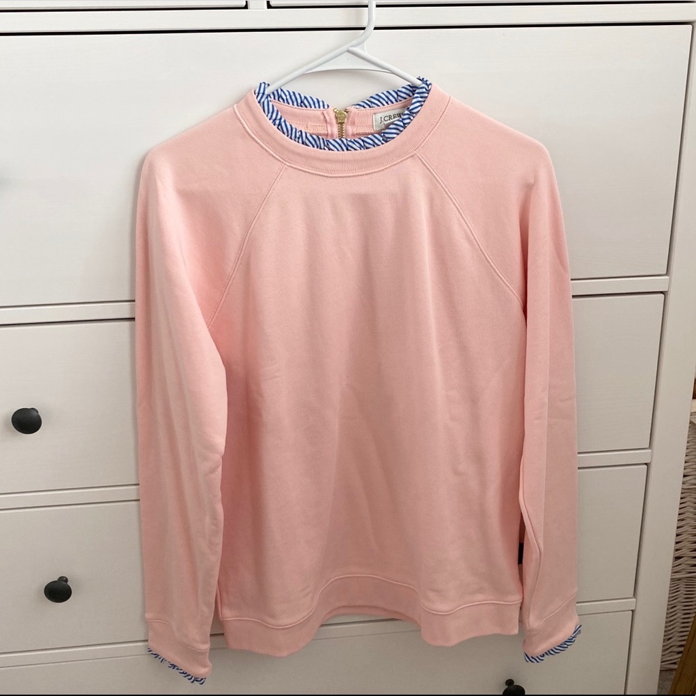 J. Crew Pink Sweatshirt